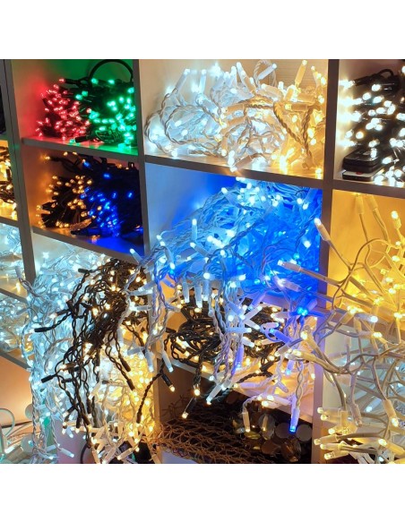 Profesionali AdamLights lauko girlianda varvekliai | IP67, 432 LED, 1200x50 cm