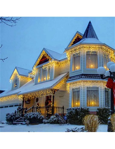 Profesionali AdamLights lauko girlianda varvekliai | IP67, 756 LED, 2100 x 50 cm