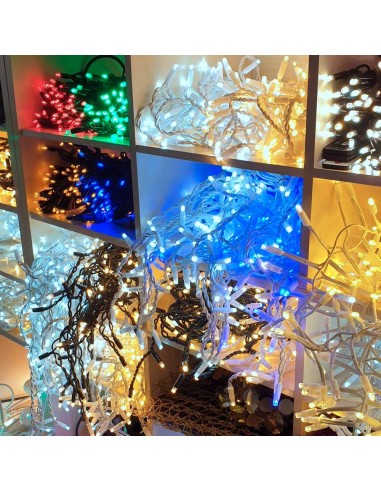 Profesionali AdamLights lauko girlianda varvekliai | IP67, 864 LED, 2400 x 50 cm