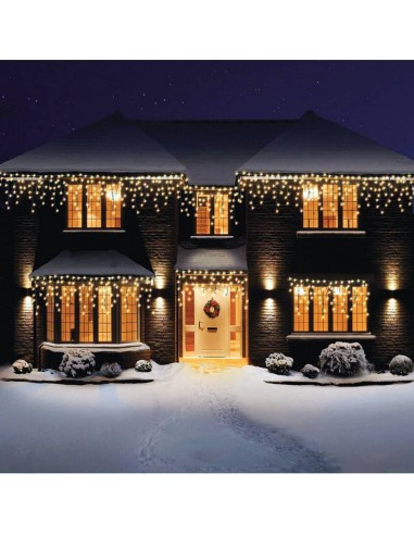 Profesionali AdamLights lauko girlianda varvekliai | IP67, 1218 LED, 2100 x 90 cm